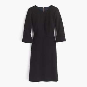 J Crew Bell Sleeve Little Black Dress